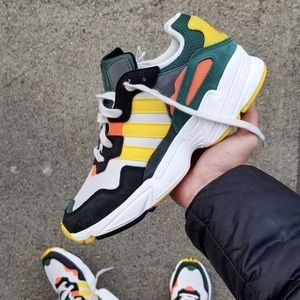 Adidas - Yung-96 Sneakers Green & Gold
